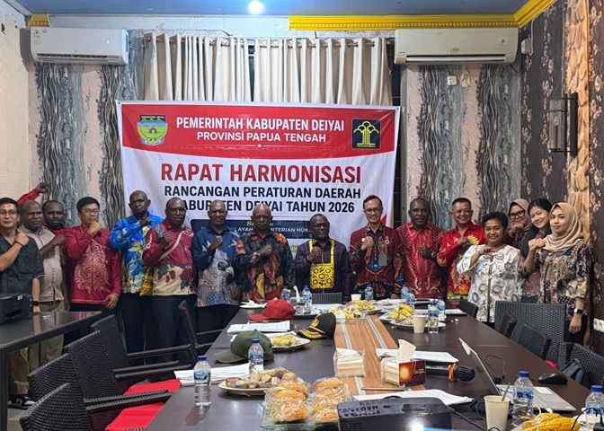 (Pemkab Deiyai Bahas Dua Raperda Strategis, Ada Aturan Miras dan Modal Bank Papua)