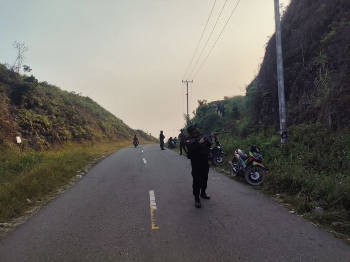 (Kontak Tembak Terjadi di Pintu Angin Dogiyai, Polisi Sebut Ada 3 Kali Tembakan)