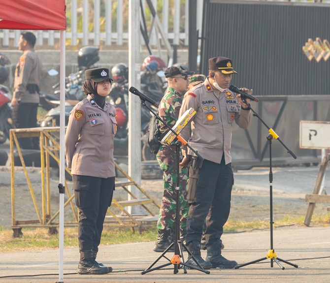 (Polda Papua Tengah Perkuat Kesiapsiagaan Hadapi Karhutla Saat Puncak Kemarau 2026)