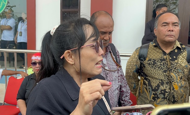 (Sidang ABH di PN Nabire Sempat Memanas Lantaran Ibu Korban Tak Diizinkan Masuk)