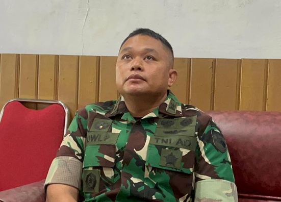 (Komandan Kodim 1705/Nabire Letkol Arh Dwi Palwanto T)