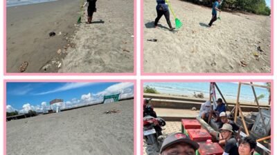 (Relawan Sampah Peduli Nabire Kembali Gelar Aksi Bersih Pantai, Ajak Warga Peduli Lingkungan)