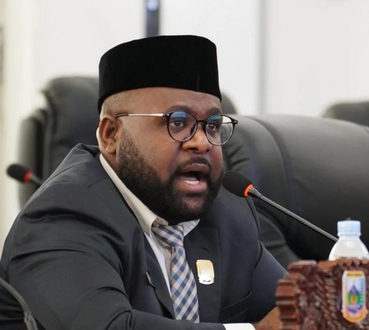 (Wakil Ketua Komisi V DPR Papua Tengah, Anis Labene)