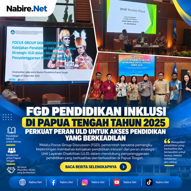 (Yayasan Peduli Difabel Nabire Dipercaya Jadi Pusat Rujukan Disabilitas Papua Tengah)