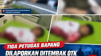 (Tiga Petugas Bapang Dilaporkan Ditembak OTK di Muliama Jayawijaya)