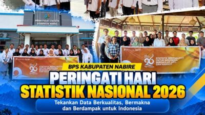 (Insan BPS Nabire Peringati Hari Statistik Nasional 2026, Soroti Pentingnya Data untuk Kebijakan)