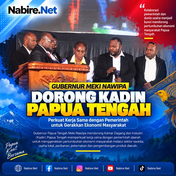 (Gubernur Minta KADIN Papua Tengah Perkuat Sektor Swasta dan Usaha Lokal)