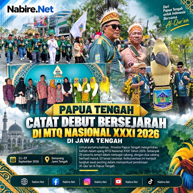 (Papua Tengah Catat Debut Bersejarah di MTQ Nasional XXXI 2026)