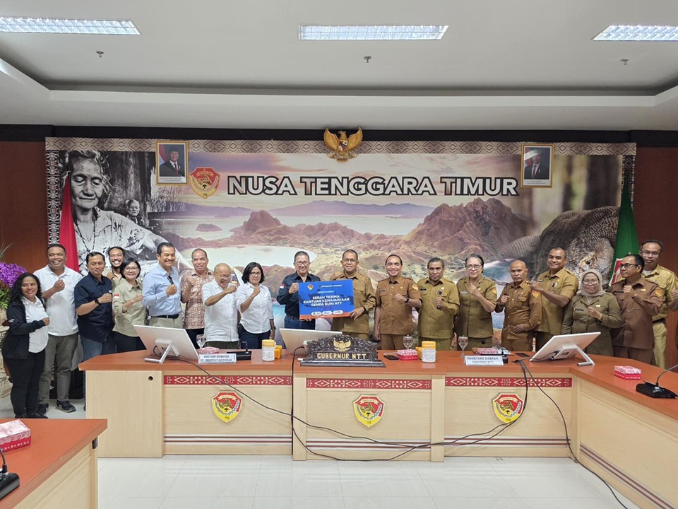 Freeport Salurkan Bantuan Rp2,5 Miliar untuk Korban Gempa NTT