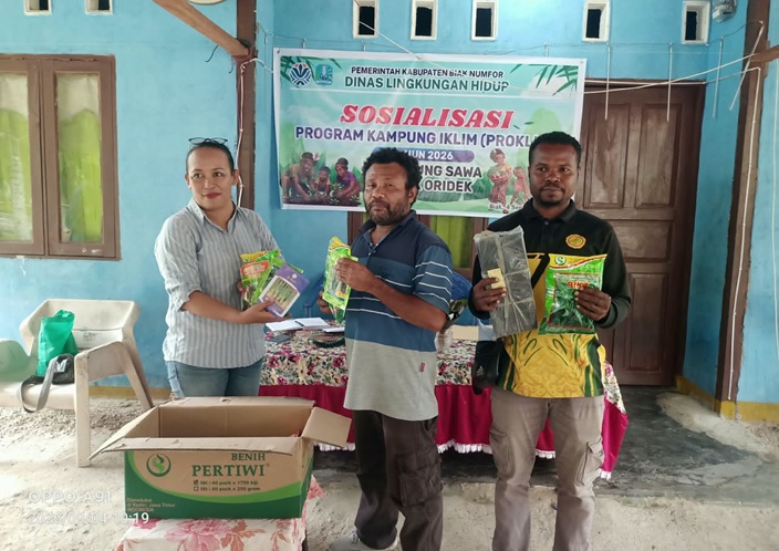 (Kampung Sawa Oridek Mulai Perkuat Ketahanan Iklim Lewat Program ProKlim 2026)
