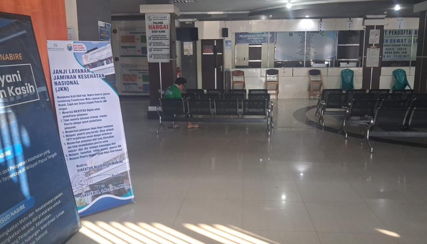 (Tak Perlu Lama Antre, RSUD Nabire Siapkan Pendaftaran Pasien Secara Digital)