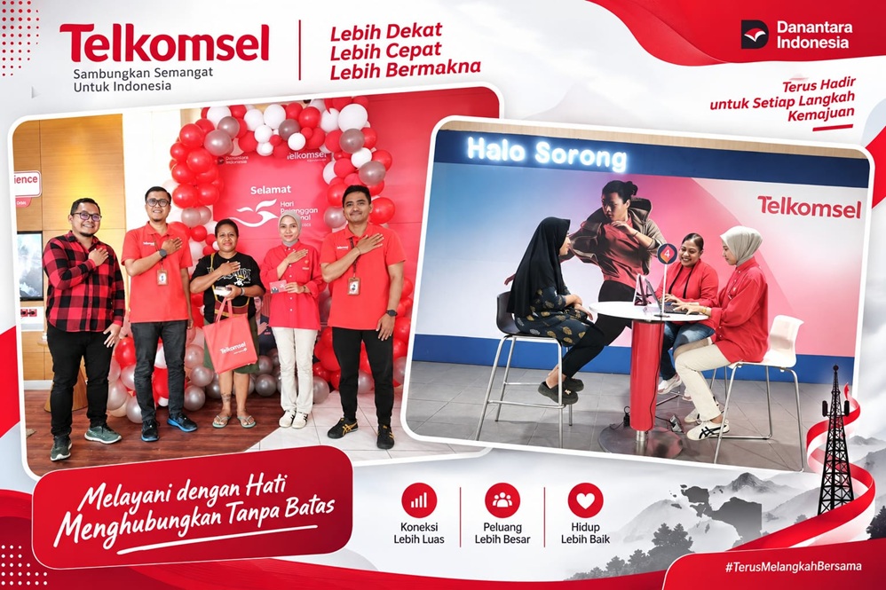 (Hari Pelanggan Nasional 2026, Telkomsel Hadirkan Apresiasi di 26 GraPARI Maluku-Papua)