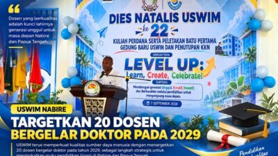 (USWIM Targetkan 20 Dosen Bergelar Doktor pada 2029)