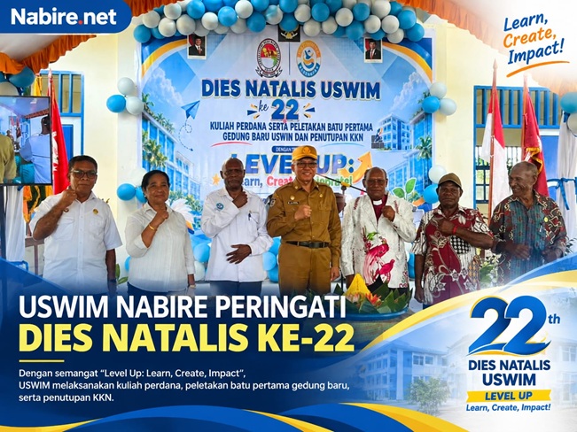 (USWIM Nabire Peringati Dies Natalis ke-22)