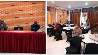 (Pemkab dan Polres Dogiyai Matangkan Persiapan Kunjungan Perdana Gubernur Papua Tengah)