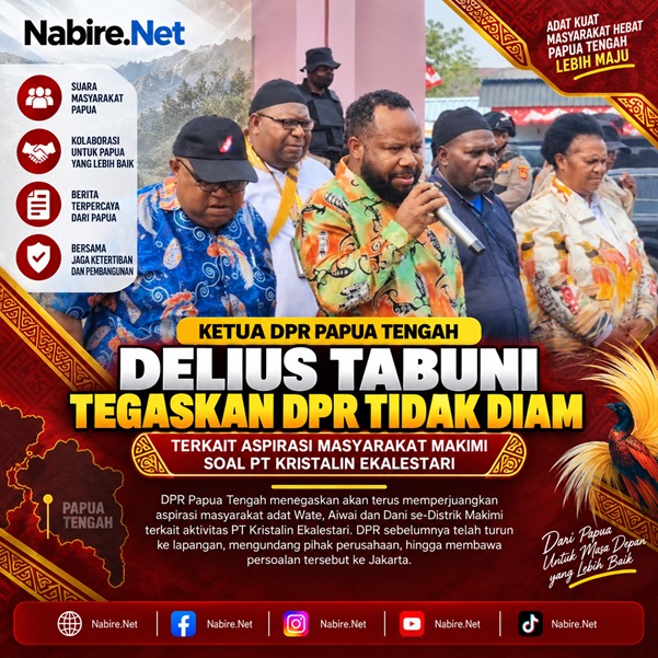 (DPR Papua Tengah Buka Ruang Dialog soal PT Kristalin dan Tanah Adat Makimi)
