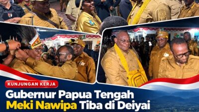 (Tiba di Deiyai, Gubernur Ditunggu Sejumlah Agenda Strategis)
