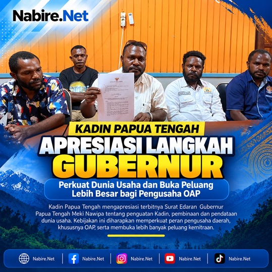 (KADIN Papua Tengah Apresiasi Kebijakan Gubernur Buka Peluang Lebih Besar bagi Pengusaha OAP)