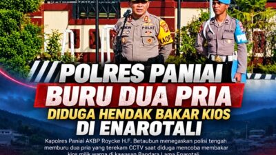(Kapolres Paniai Perintahkan Pengejaran Dua Pria dalam Kasus Kios Nyaris Terbakar)