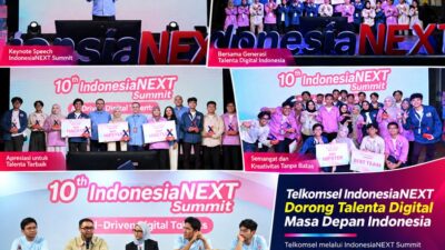 (IndonesiaNEXT Genap 10 Tahun, Telkomsel Cetak Puluhan Ribu Talenta Digital)