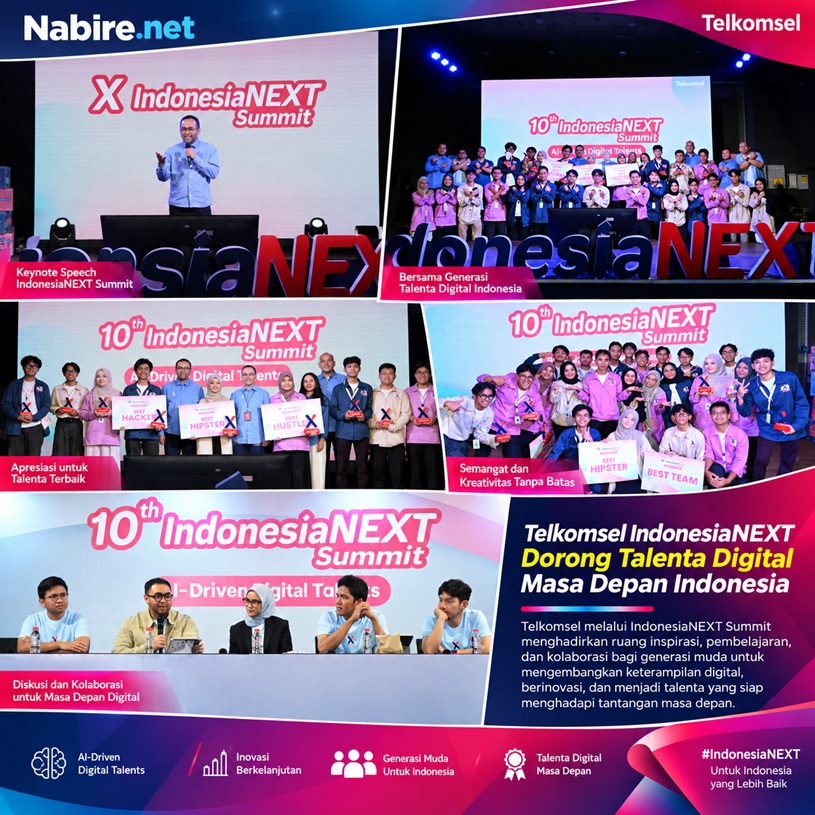 (IndonesiaNEXT Genap 10 Tahun, Telkomsel Cetak Puluhan Ribu Talenta Digital)