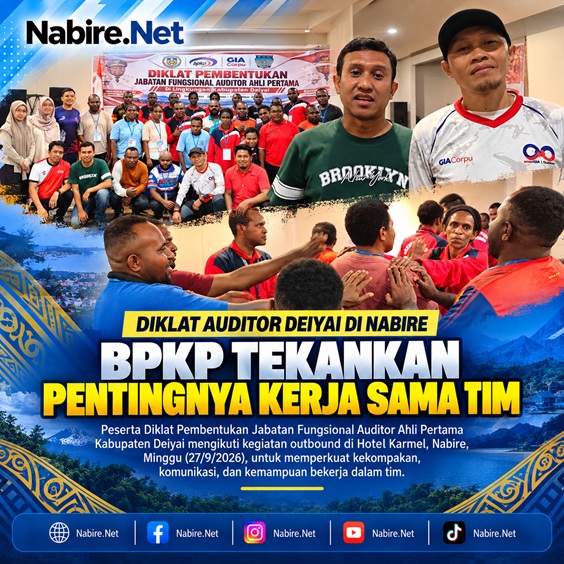 (BPKP Bekali Calon Auditor Deiyai dengan Keterampilan Kerja Tim)