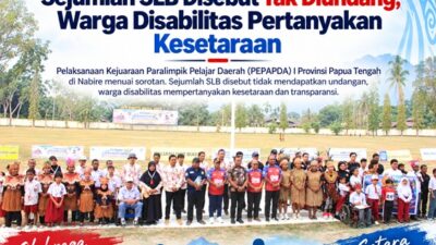 (Ketua Yayasan Peduli Difabel Nabire Soroti PEPARDA Papua Tengah: “Mengapa Tidak Semua Diberi Kesempatan?”)