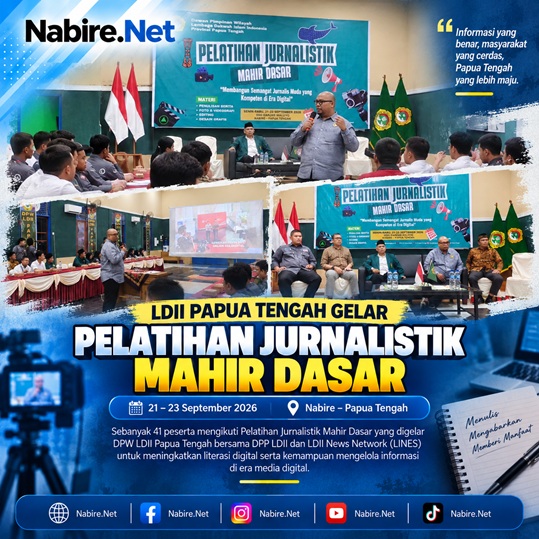 (LDII Papua Tengah Perkuat Literasi Digital Lewat Pelatihan Jurnalistik)