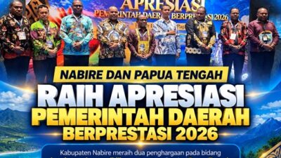 (Nabire dan Papua Tengah Raih Apresiasi Pemerintah Daerah Berprestasi 2026)