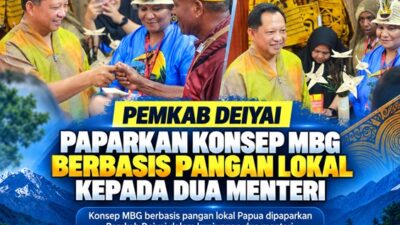 (Pemkab Deiyai Paparkan Konsep MBG Berbasis Pangan Lokal kepada Dua Menteri)