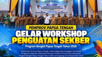 (Sekber Program Bangkit Papua Tengah Diperkuat, Empat Kabupaten Jadi Fokus Awal)