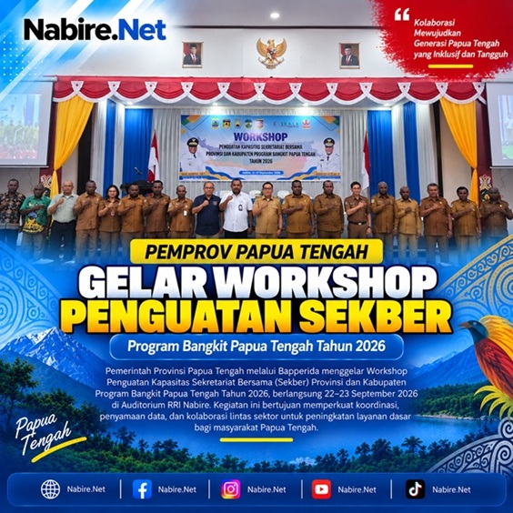 (Sekber Program Bangkit Papua Tengah Diperkuat, Empat Kabupaten Jadi Fokus Awal)