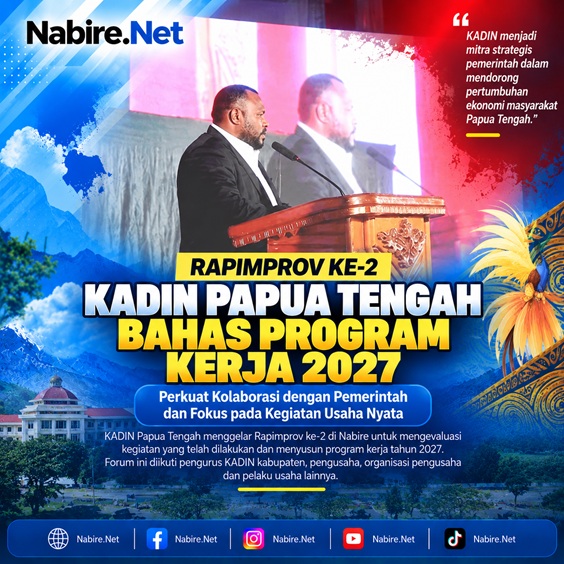 (KADIN Papua Tengah Evaluasi Setahun Kepengurusan, Siapkan Agenda Ekonomi 2027)