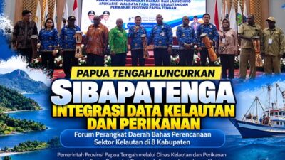 (Pemprov Papua Tengah Luncurkan SIBAPATENGA, Data Kelautan dan Perikanan Kini Terintegrasi)
