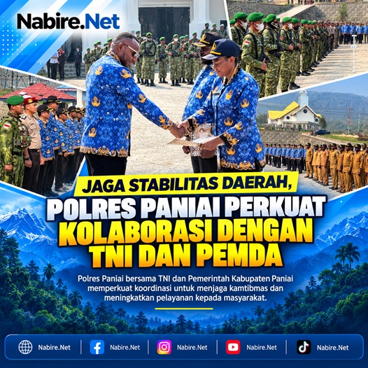 (Jaga Stabilitas Daerah, Polres Paniai Perkuat Kolaborasi dengan TNI dan Pemda)