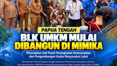 (Pemprov Papua Tengah Bangun BLK UMKM di Mimika, Fokus pada Keterampilan Masyarakat Lokal)