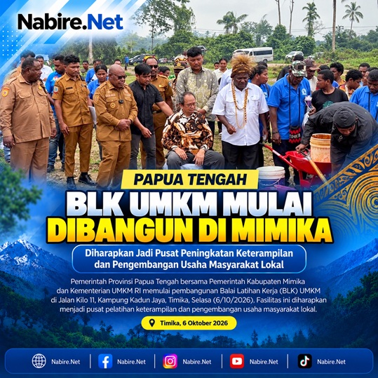 (Pemprov Papua Tengah Bangun BLK UMKM di Mimika, Fokus pada Keterampilan Masyarakat Lokal)
