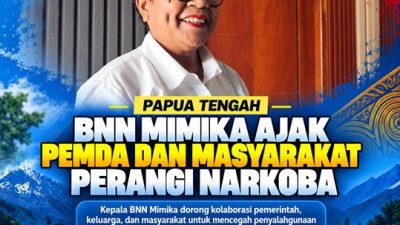 (BNN Mimika Ajak Pemda dan Masyarakat Perangi Narkoba)