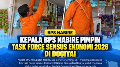 (Kepala BPS Nabire Pimpin Task Force Sensus Ekonomi 2026 di Dogiyai)