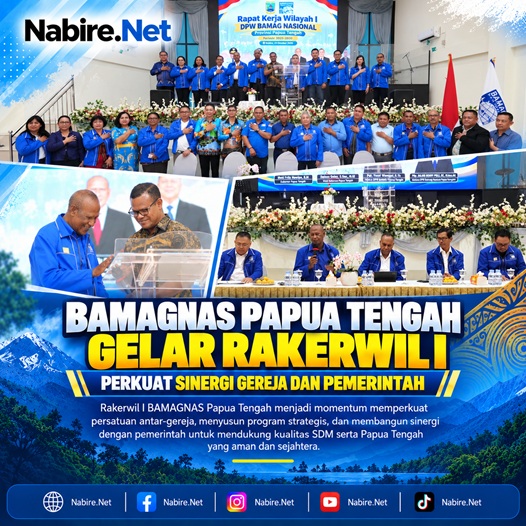 (BAMAGNAS Papua Tengah Gelar Rakerwil I, Perkuat Sinergi Gereja dan Pemerintah)