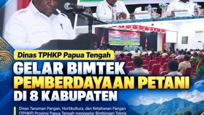 (Dinas TPHKP Papua Tengah Gelar Bimtek untuk Petani di 8 Kabupaten)