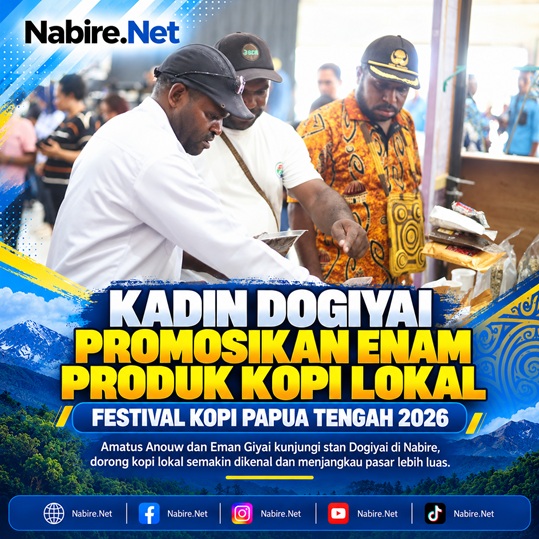 (KADIN Dogiyai Promosikan Enam Produk Kopi Lokal di Festival Kopi Papua Tengah 2026)