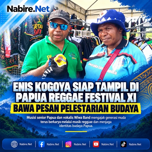 (Enis Kogoya Siap Tampil di Papua Reggae Festival XI, Bawa Pesan Pelestarian Budaya)