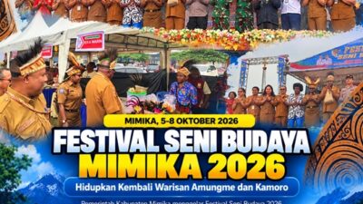 (Festival Seni Budaya Mimika Digelar, Hidupkan Kembali Warisan Amungme dan Kamoro)