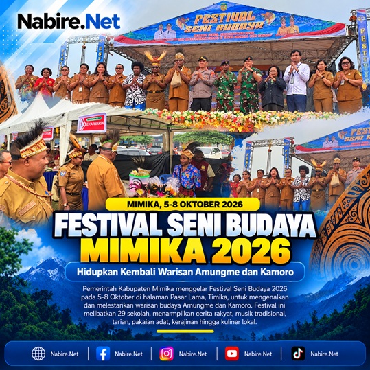 (Festival Seni Budaya Mimika Digelar, Hidupkan Kembali Warisan Amungme dan Kamoro)