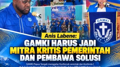 (Anis Labene: GAMKI Harus Jadi Mitra Kritis Pemerintah dan Pembawa Solusi)