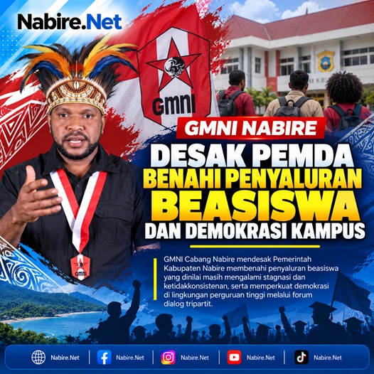 (GMNI Nabire Desak Pemda Benahi Penyaluran Beasiswa dan Demokrasi Kampus)