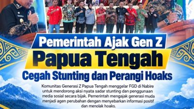 (Pemerintah Ajak Gen Z Papua Tengah Cegah Stunting dan Perangi Hoaks)