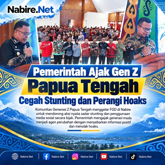 (Pemerintah Ajak Gen Z Papua Tengah Cegah Stunting dan Perangi Hoaks)