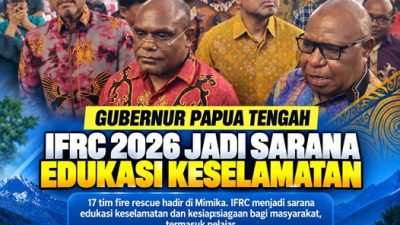 (Gubernur Papua Tengah: IFRC 2026 Jadi Sarana Edukasi Keselamatan)